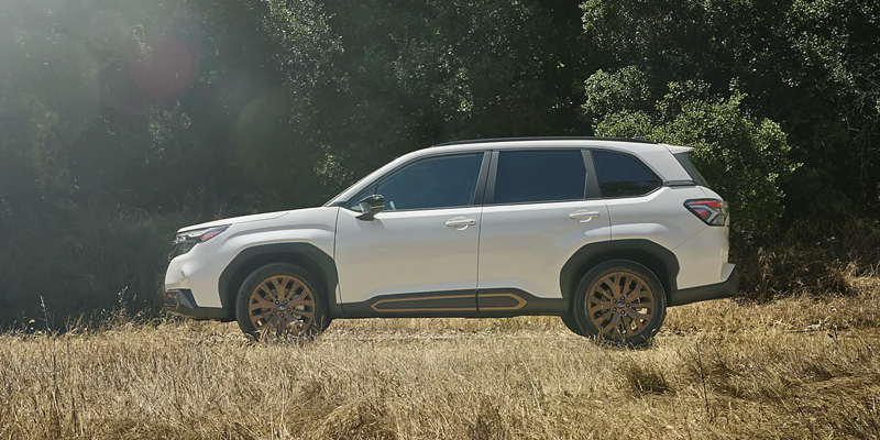 White 2026 Subaru Forester on ground