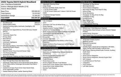 2026 Toyota RAV4 Woodland