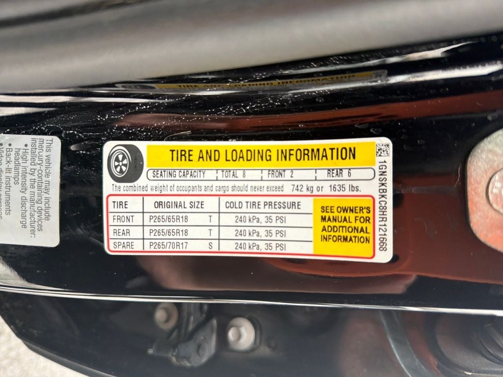 2017 Chevrolet Tahoe LT