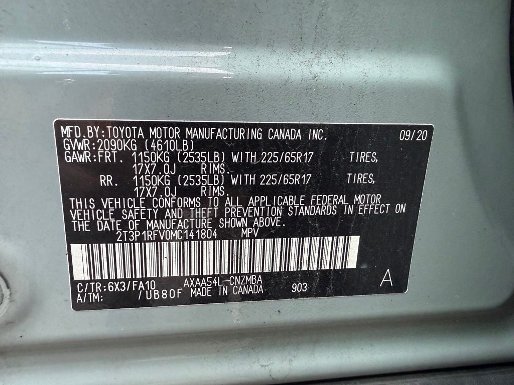 2021 Toyota RAV4 XLE