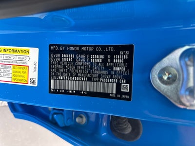 2023 Honda Civic Type R Base