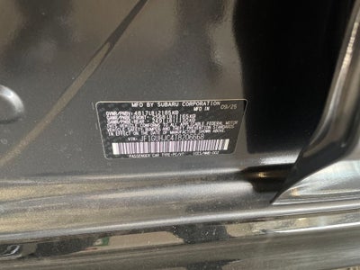 2026 Subaru IMPREZA RS