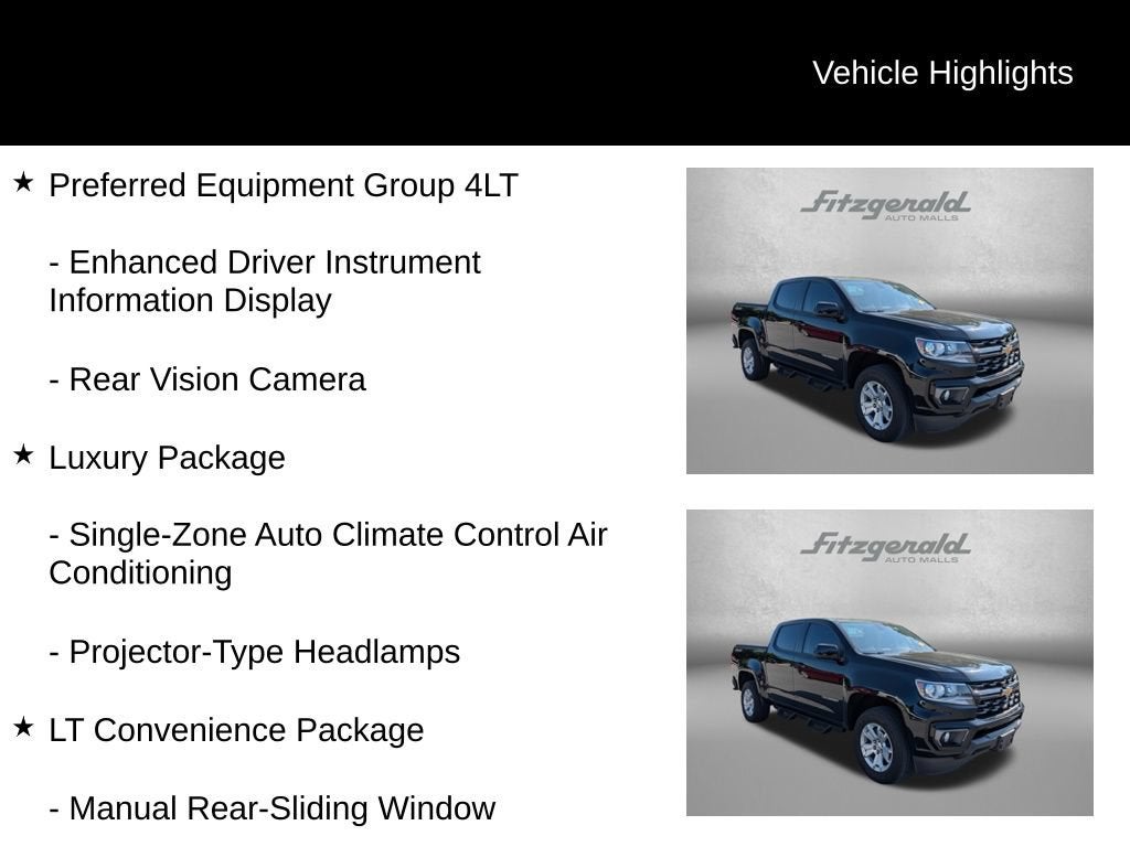 2022 Chevrolet Colorado 4WD LT