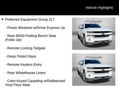 2018 Chevrolet Silverado 1500 LT