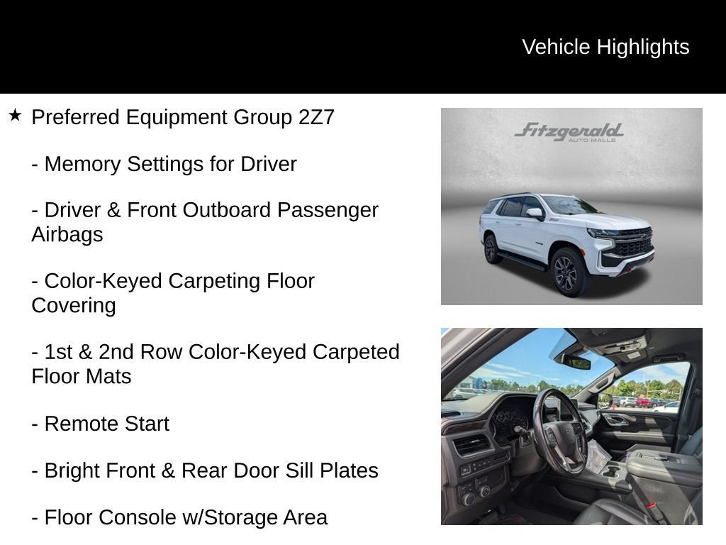 2021 Chevrolet Tahoe Z71