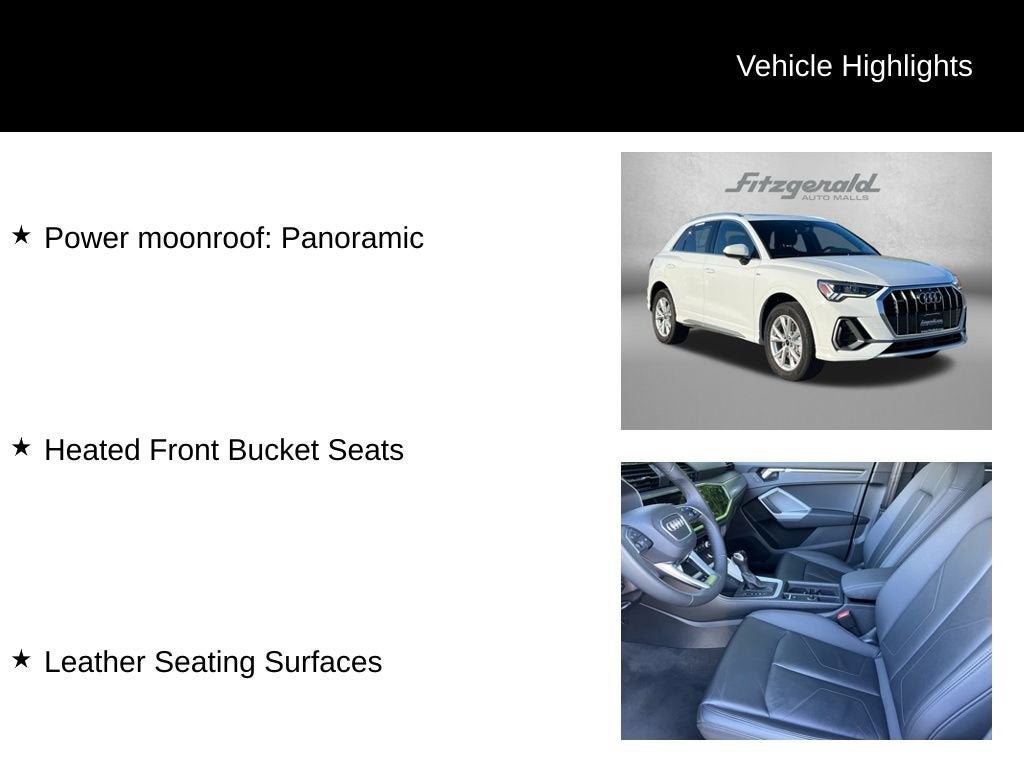 2025 Audi Q3 S line Premium