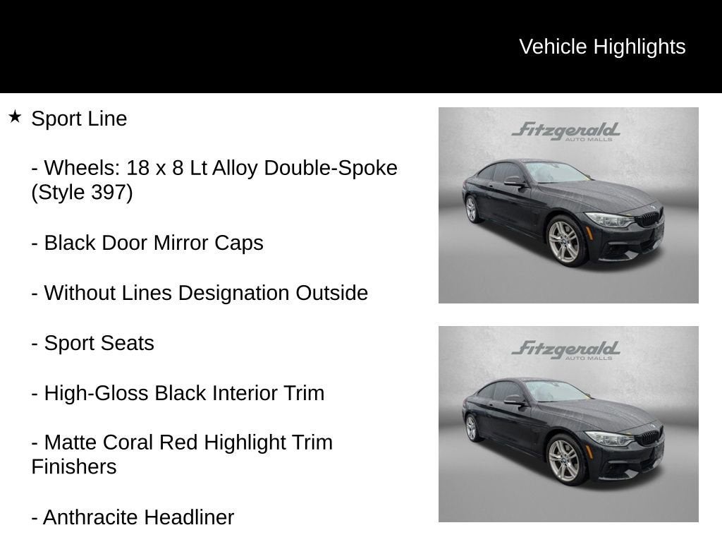 2015 BMW 4 Series 435i xDrive