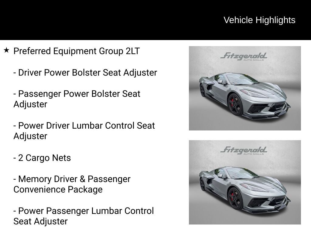 2023 Chevrolet Corvette Stingray 2LT