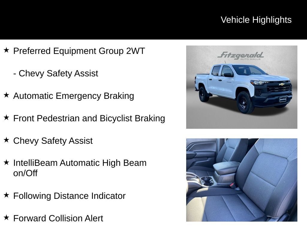 2026 Chevrolet Colorado Work Truck