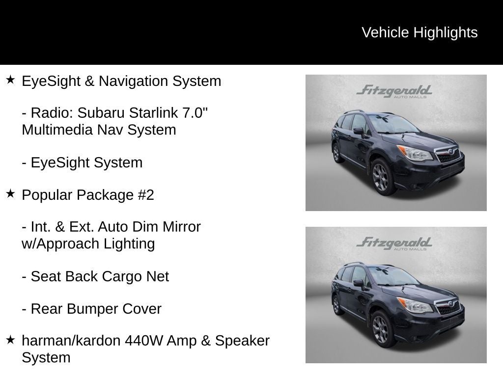 2016 Subaru FORESTER Base