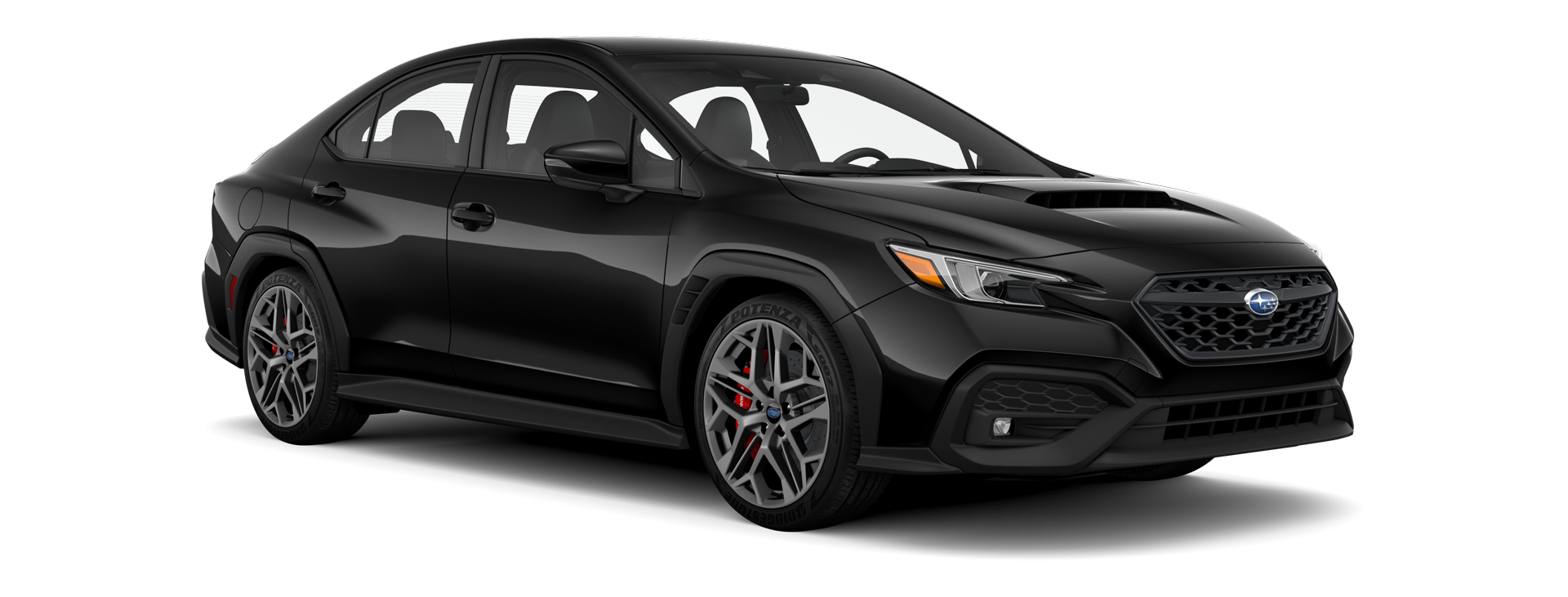 2024 Subaru WRX TR Shown in Crystal Black Silica