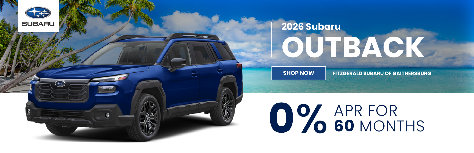 subaru outback offer