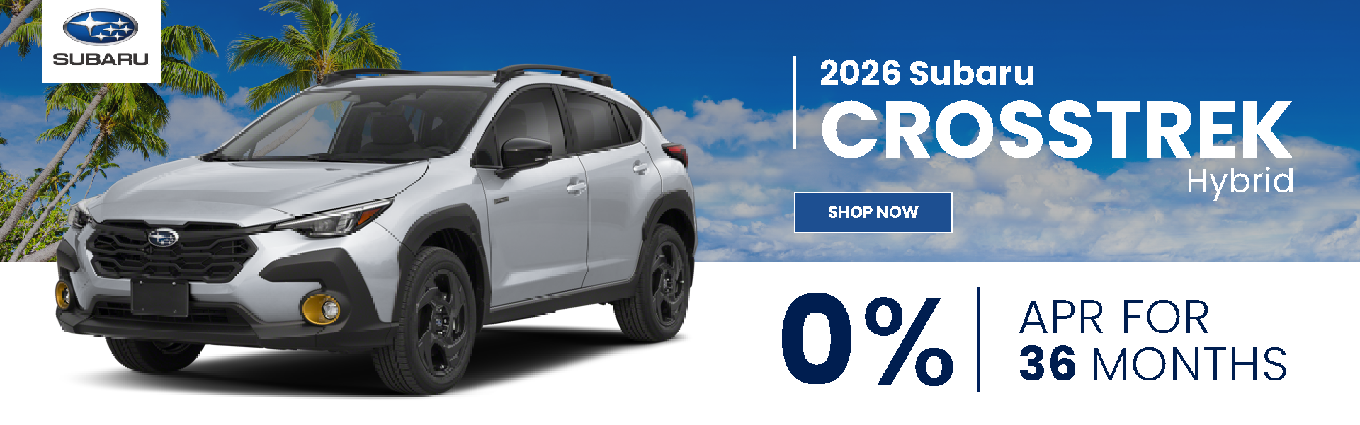 AUGUST 2026 CROSSTREK OFFER DESKTOP BANNER
