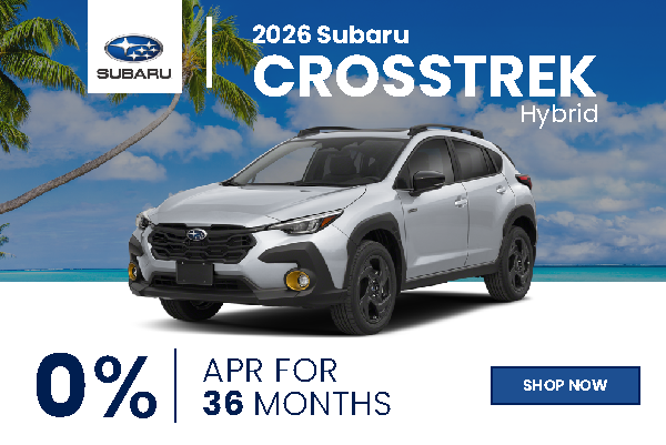 AUGUST 2026 CROSSTREK OFFER MOBILE BANNER