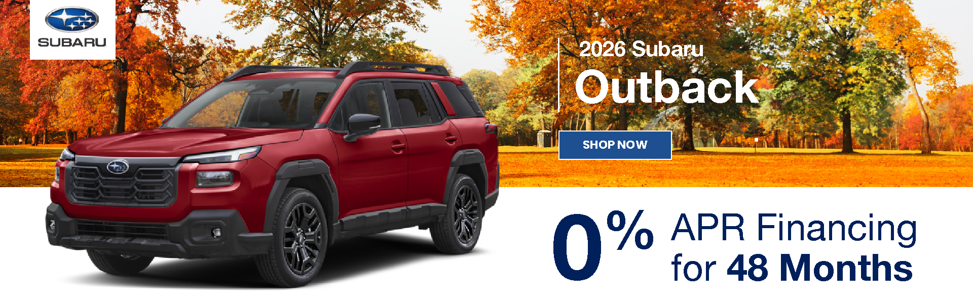 October 2026 Outback Offer 1 Desktop Banner